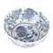Hello Honey® 10" Blue & White Aviary Garden Stoneware Bowl